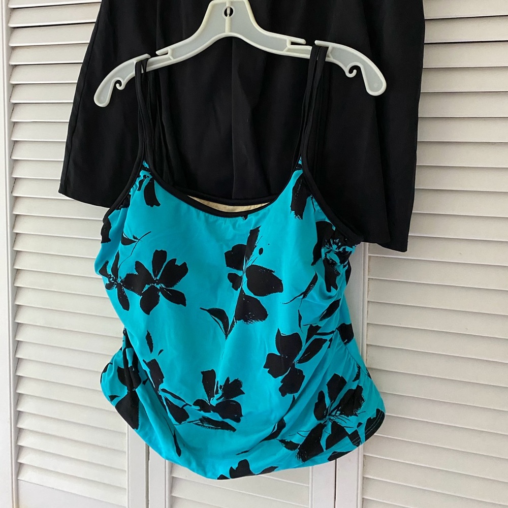 Two piece swim suit